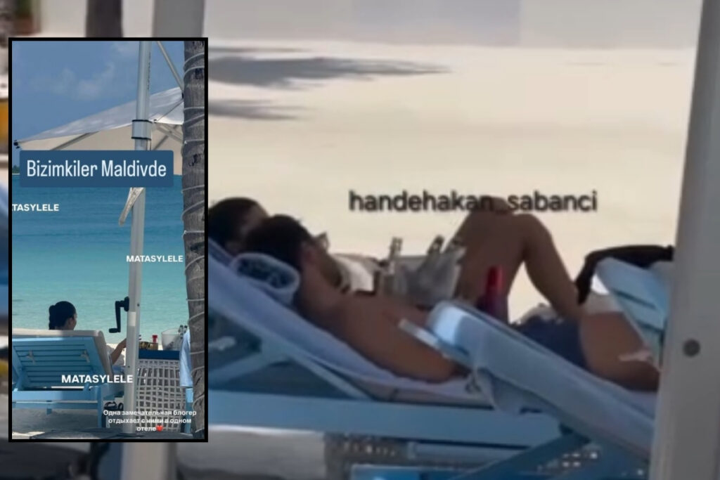 hande ercel ve hakan sabanci maldivlerde 6bGSMkch