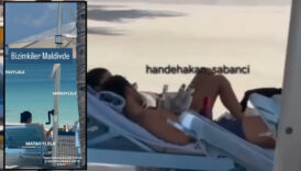 hande ercel ve hakan sabanci maldivlerde 6bGSMkch
