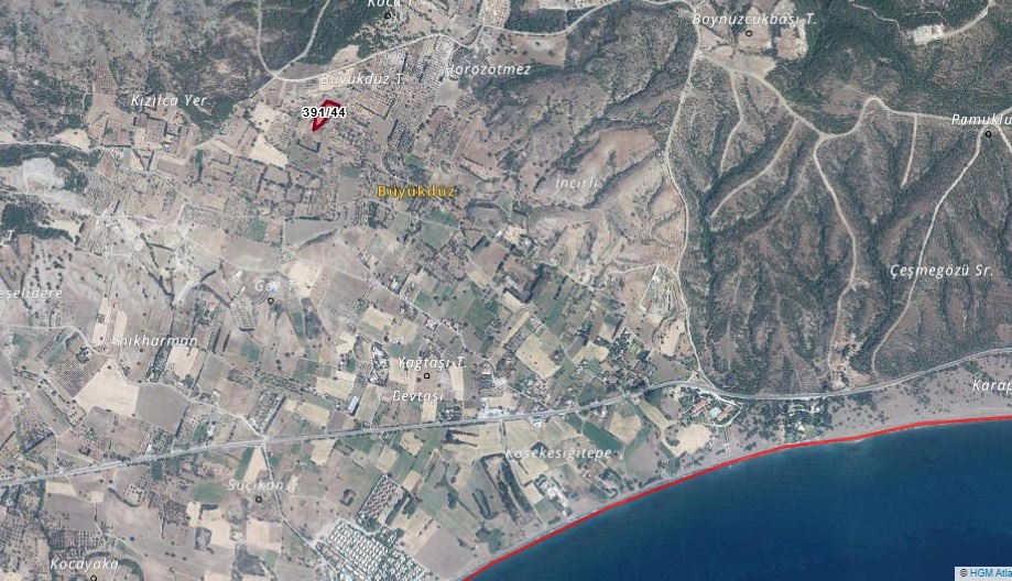 hazine muglanin datca ilcesindeki 4 araziyi acik teklif usulu ile satisa cikartiyor 2 YigM1c4k