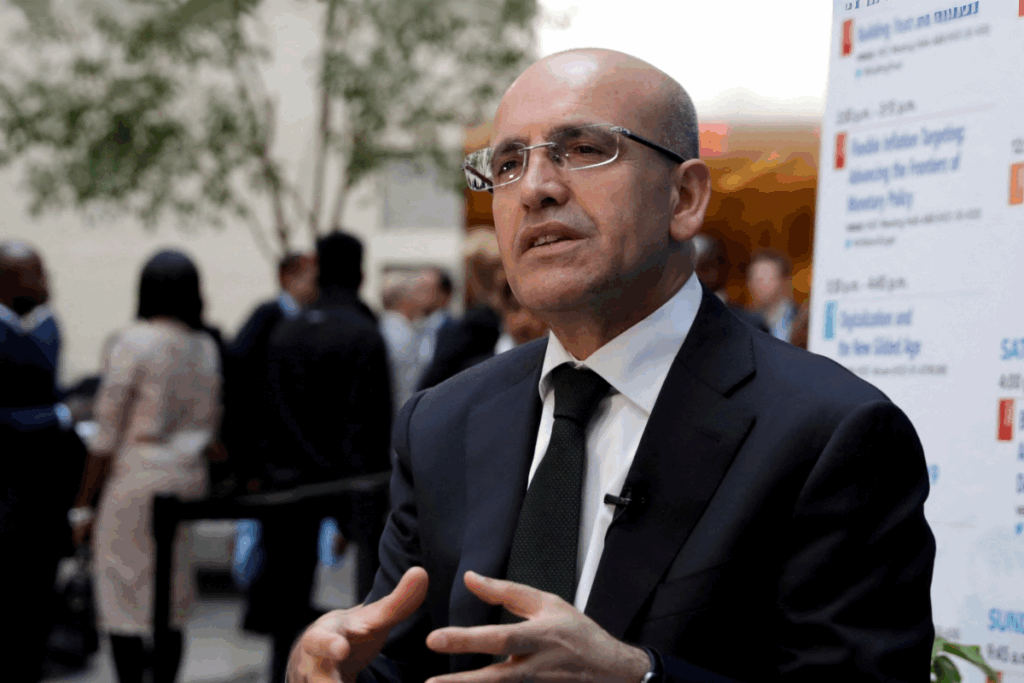 hazine ve maliye bakani mehmet simsek citigroup ve deutsche bankin ev sahipliginde duzenlenecek toplantida yA8gpkBF