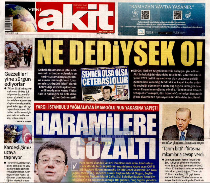 ibb baskani ekrem imamoglunun suc orgutu lideri iddiasiyla gozaltina alinmasi sonrasi baslatilan yolsuzluk operasyonu ZeGU33wk