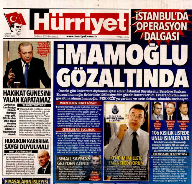 ibb baskani ekrem imamoglunun suc orgutu lideri iddiasiyla gozaltina alinmasi sonrasi baslatilan yolsuzluk operasyonu cyKNJB6G
