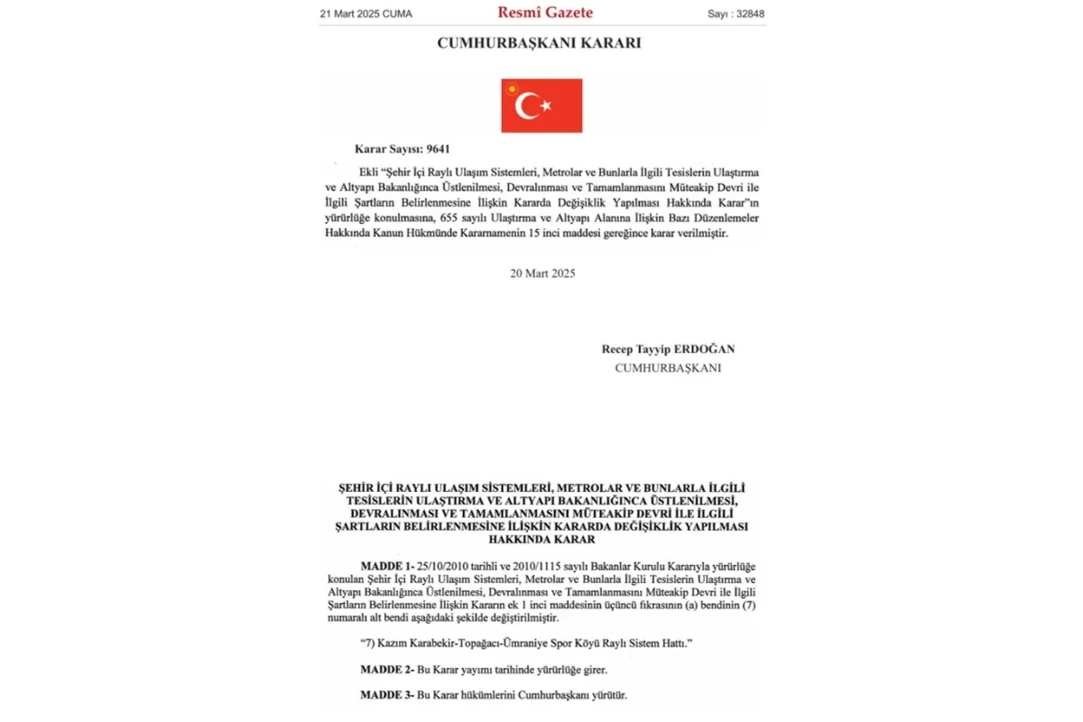 istanbul buyuksehir belediyesinde bir metro hattinin yonetimi ibbden alinip ulastirma ve altyapi bakanligina devredildi F5BTvpCF