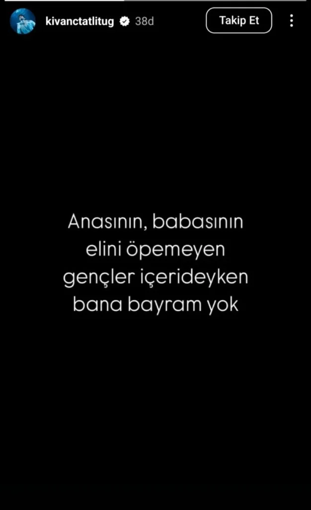 kivanc tatlitug gencler icerideyken bana bayram yok 0 fFiPyYD1