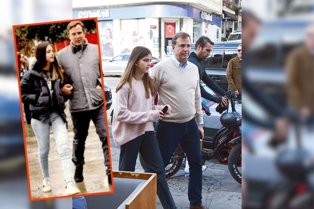 murat ozyegin ve kizi lal bebekte kol kola yuruyus yaparken goruntulendi jIhV837N