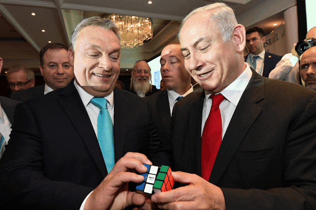 netanyahu uluslararasi ceza mahkemesinin hakkinda tutuklama karari cikarmasindan bu yana ilk kez bir avrupa hCFFaA56