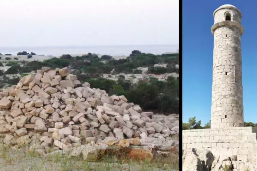 patara antik kentindeki 2 bin yillik deniz feneri 500 yil sonra yeniden ayaga kalkti u9kE62Pq