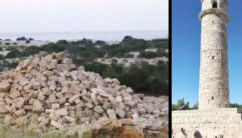 patara antik kentindeki 2 bin yillik deniz feneri 500 yil sonra yeniden ayaga kalkti u9kE62Pq