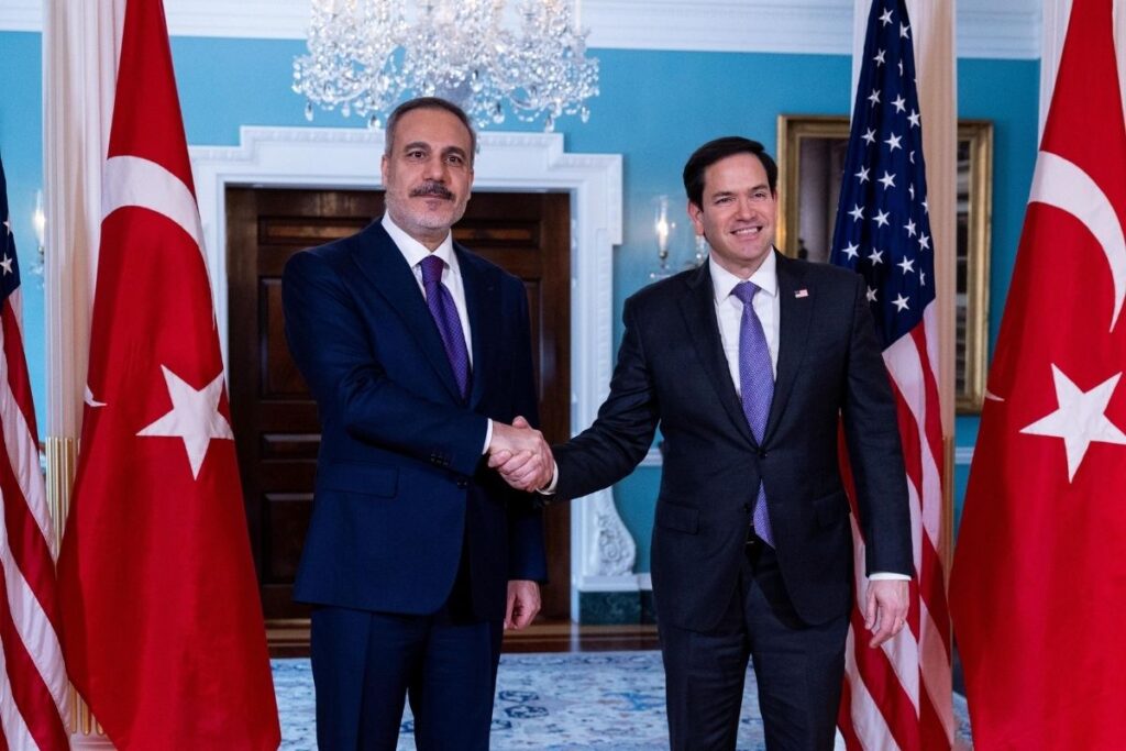 trump doneminde ilk ziyaret disisleri bakani fidan abdli mevkidasi rubio ile bir araya geldi GLyRpJ2P