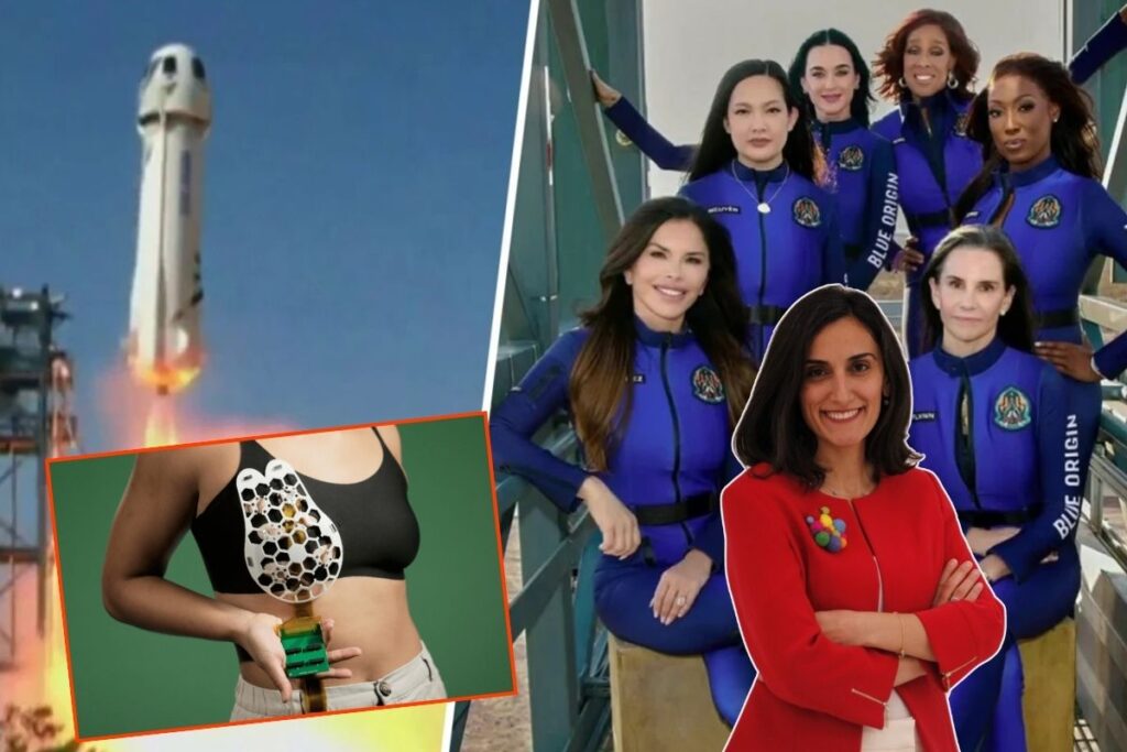 turk bilim insani canan dagdeviren 6 kadinla birlikte uzaya meme kanseri teshisinde kullanilan giyilebilir Vwjnq7m6