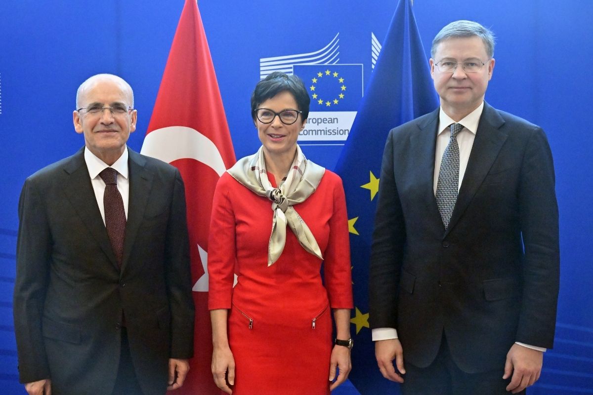 turkiye ab yuksek duzeyli ekonomik diyalogu 6 yil sonra yeniden basladi bakan simsek brukselde 0 dXBakfMP