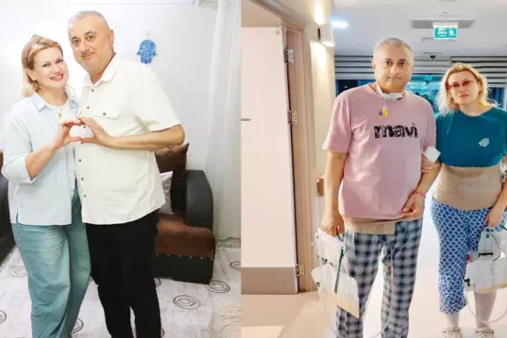 ukraynadan adanaya gelen liliia yhimets aski icin esine bobregini vererek hayatini kurtardi dMAJyjRM