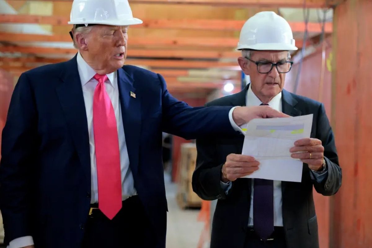 abd merkez bankasinin insaat projesini gezen baskan trumpla fed baskani powell arasinda maliyet tartismasi BnfdFSZs