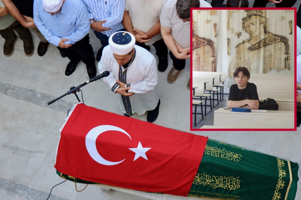 abdde gecirdigi kazada hayatini kaybeden odtulu salih koca imam olan babasindan gozyaslariyla veda qNI3vqgI