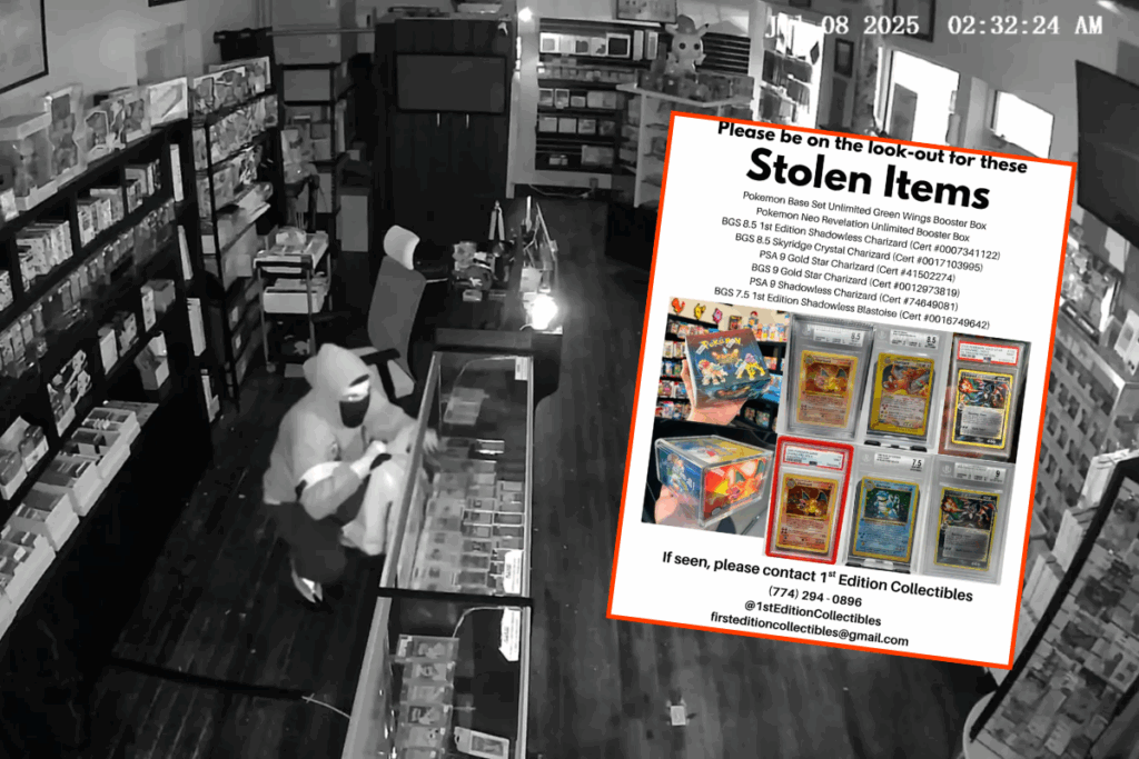 abdde pokemon soygunu 100 bin dolarlik pokemon kartlarini calan hirsiz kayiplara karisti DndNVH1Z