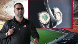 arda turan shakhtar donetskten ilk maasiyla 60 bin euro degerinde baskanlarin saatini aldi hf61Cvrn