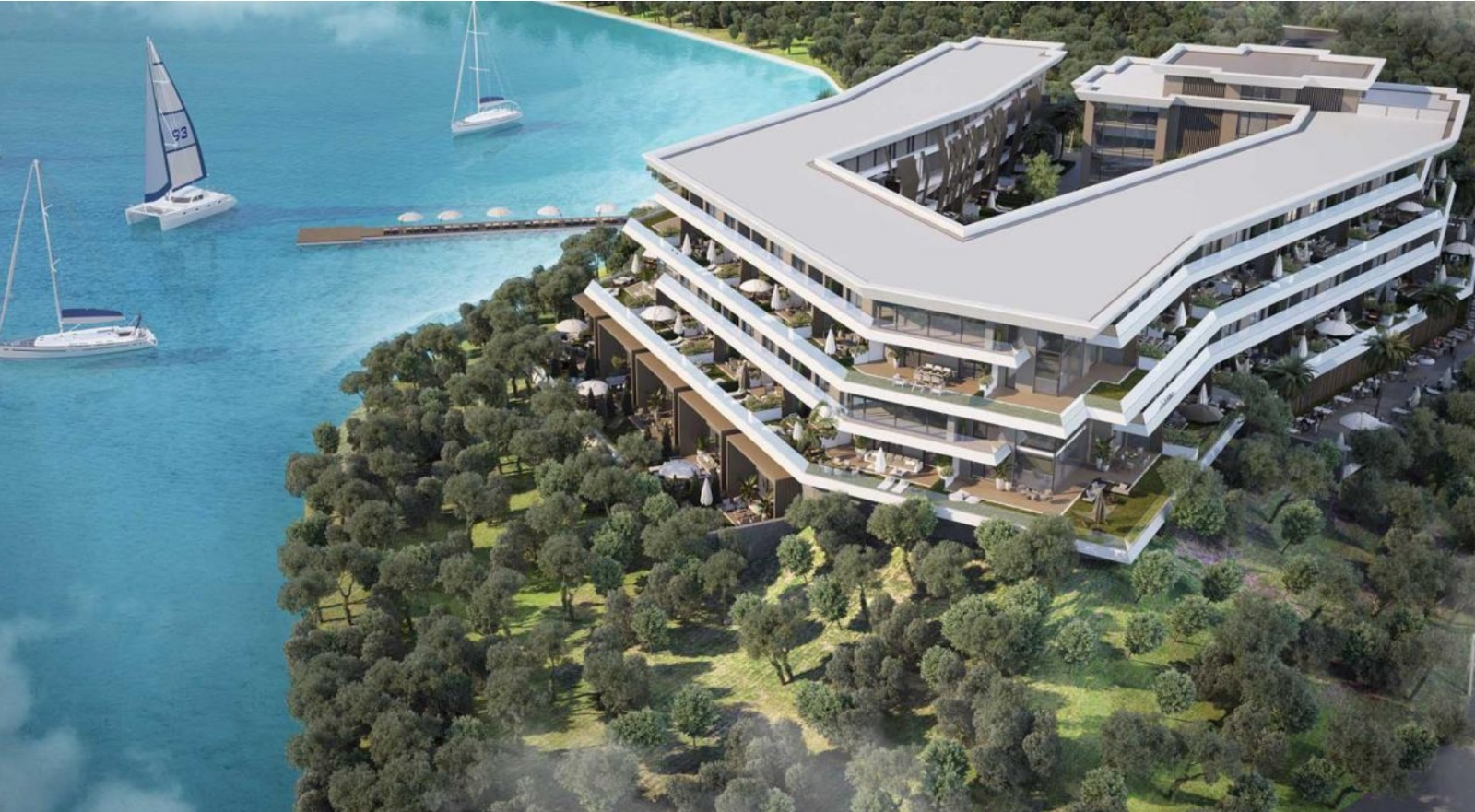 aydinin kusadasi ilcesinin simgelerinden olan kismet oteldeki insaat faaliyetleri tartismalari da beraberinde getirdi 2