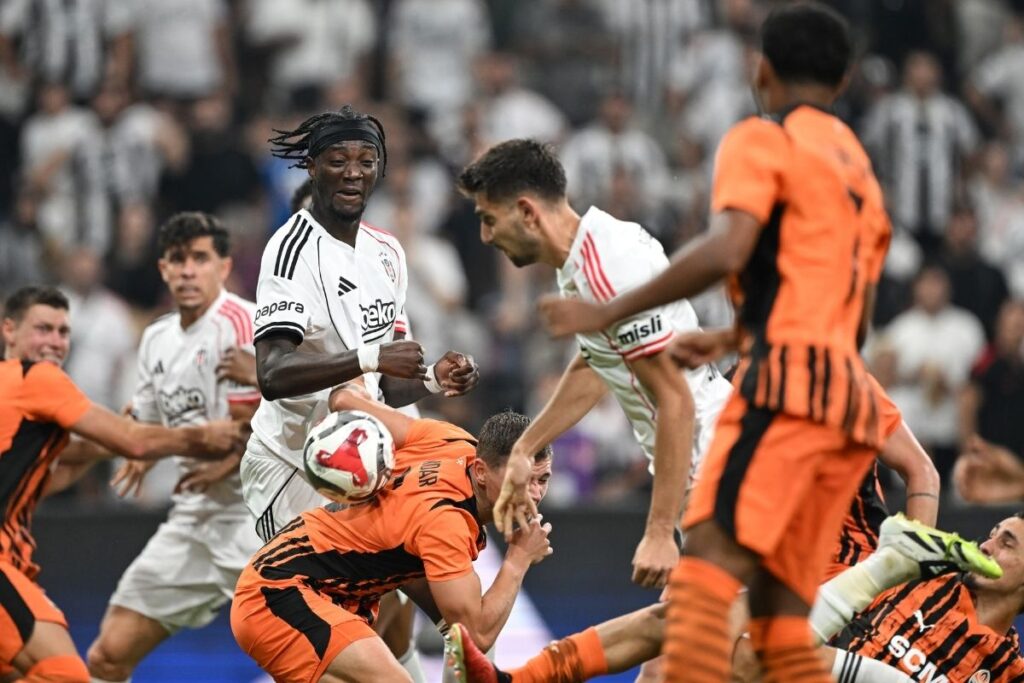 besiktas evinde arda turanin takimi shakhtar donetske maglup oldu WkZaVDlU