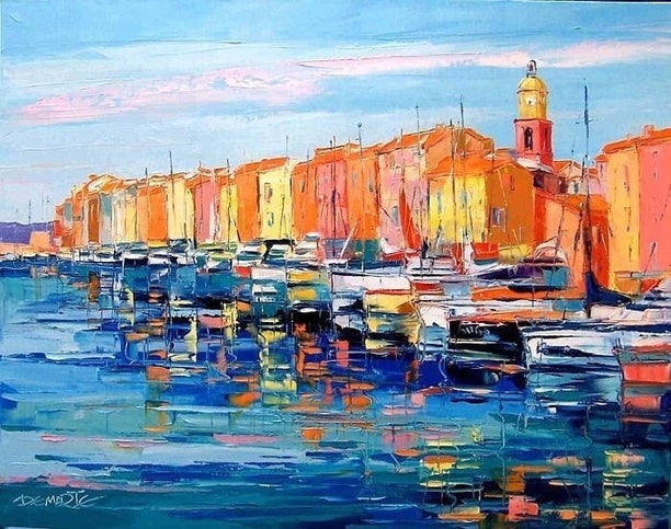 bir zamanlarin sessiz bir balikci koyu bugun fransiz rivierasinin en ikonik noktasi saint tropez qPtTcBAN