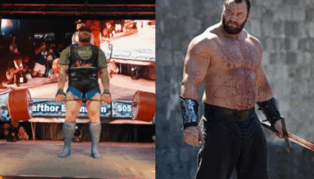 game of thronesta the mountain karakterini canlandiran hafthor bjornsson 505kg agirligi kaldirarak dunya rekoru VrDBJYM8