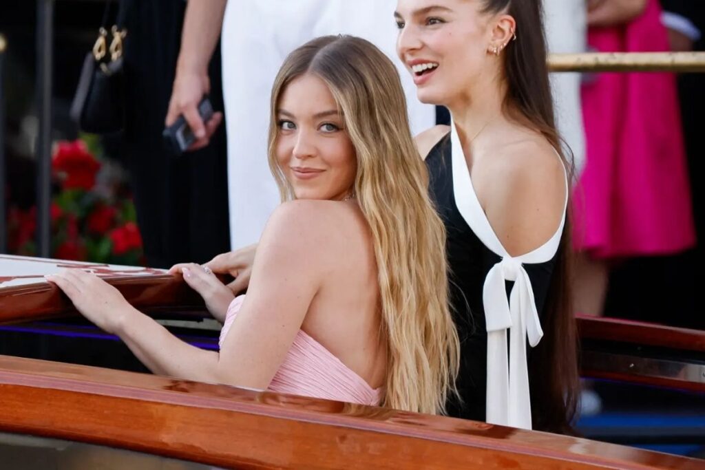 genc yildiz sydney sweeney venedikteki dugunlerine katildigi jeff bezos ve lauren s nchezin destegiyle kendi lfqVkVDD
