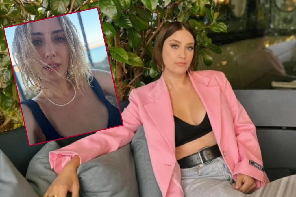 hazal kaya yaz tatiline yeni imajla girdi sarisinlar daha cok egleniyor dediler gorecegiz jg93IZjh