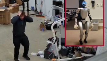 insansi robot derek laboratuvarda kontrolden cikti savasci test viral oldu OfL2ryVe
