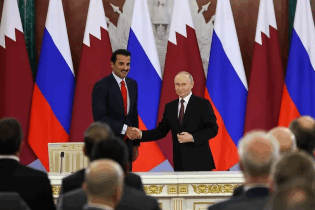 katar ve rusya 2 milyar dolarlik yatirim fonu kurdu anlasmayi putin ve seyh temim LjBXweii