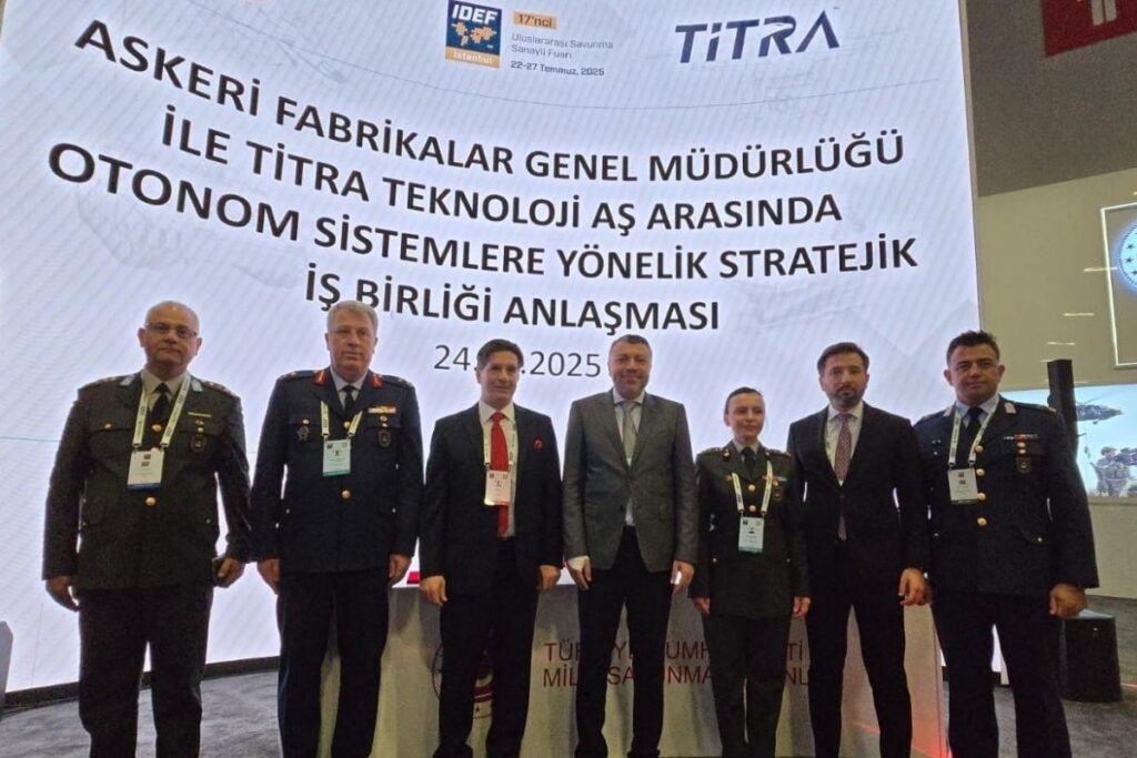 pasifik teknoloji istiraki titra ile askeri fabrikalar genel mudurlugu insansiz helikopter uretmek icin is TBrOAv1l