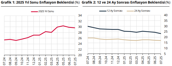 tcmbnin temmuz ayi piyasa katilimcilari anketi yayimlandi vatandasin enflasyon beklentisi dususte 0