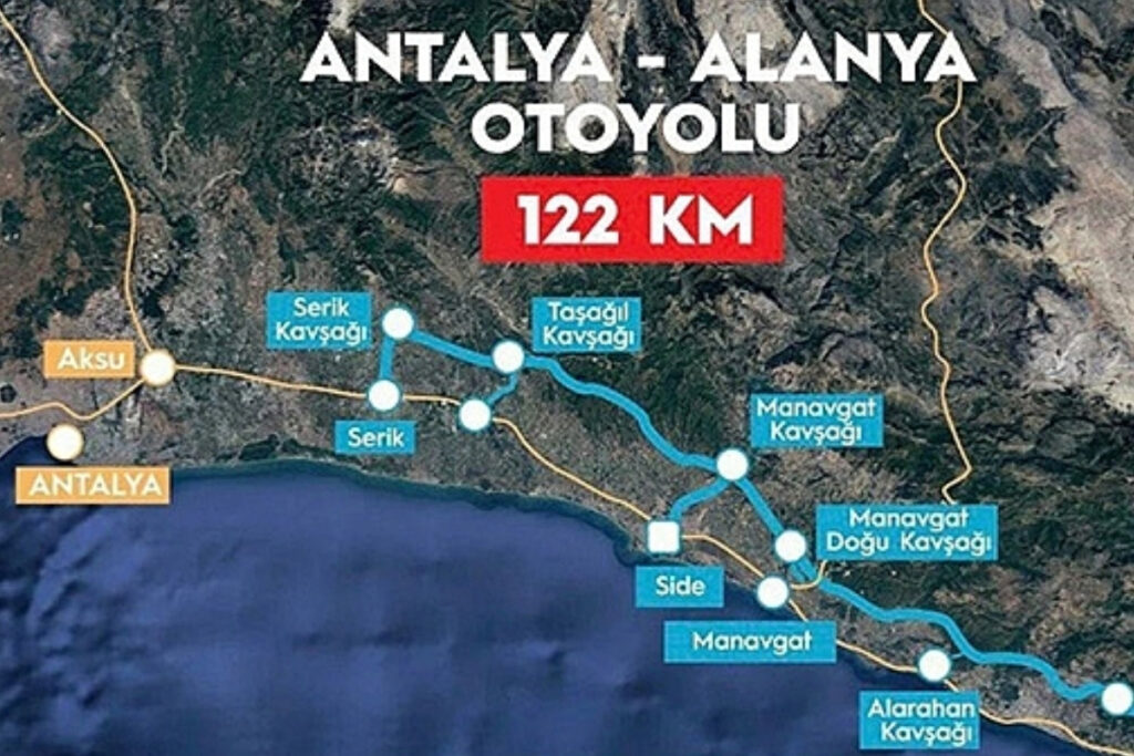 ulastirma bakani abdulkadir uraloglu duyurdu antalya alanya otoyolu projesiyle bolgenin turizm tarim ve lojistik potansiyeli 4SZYjpnF
