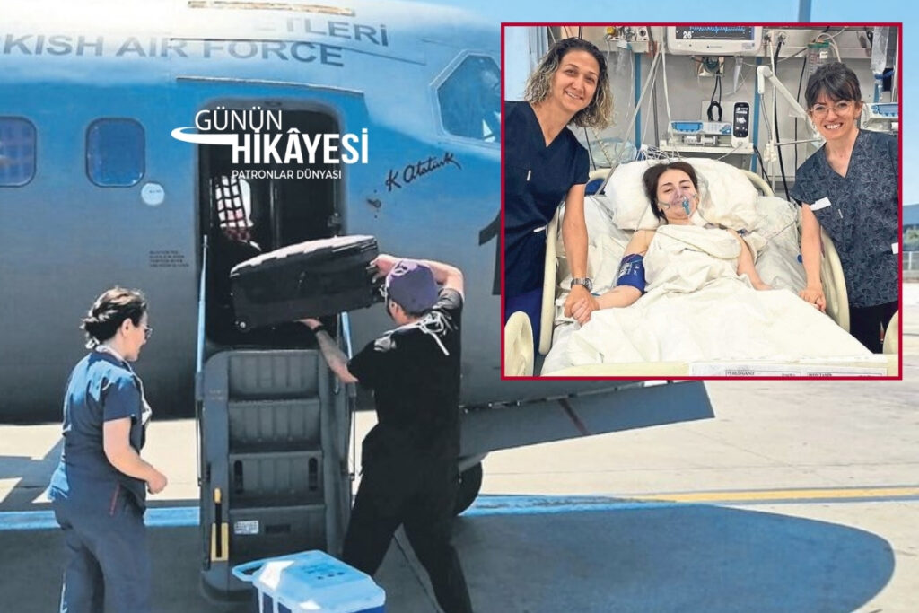 veterinerlik ogrencisi burcu enin kalp nakli icin turk hava kuvvetleri seferber oldu jK2mHCDG