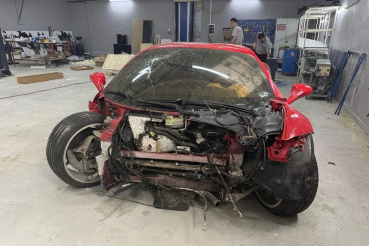 17 milyon tllik ferrari ile kaza yapan usta konustu 0