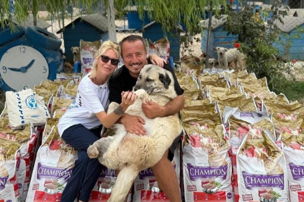 300 sokak hayvanina bakan derin mermerci bursadaki yangindan etkilenen hayvanlar 1 bucuk ton mama ATiZ8duU