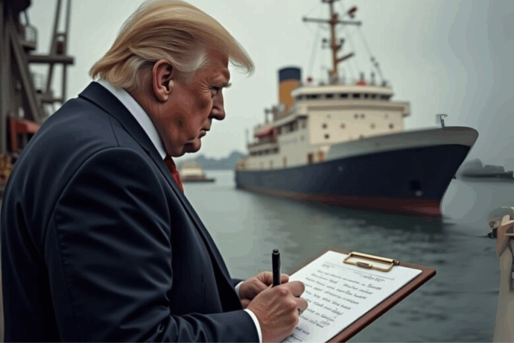 abd baskani donald trump ek tarifelerden elde edilecek geliri temettu benzeri bir uygulama ile KdsGubYk