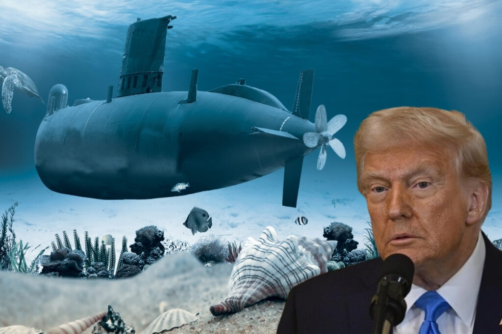 abd baskani donald trump iki nukleer denizalti gereken yerde BR4QH1ZJ