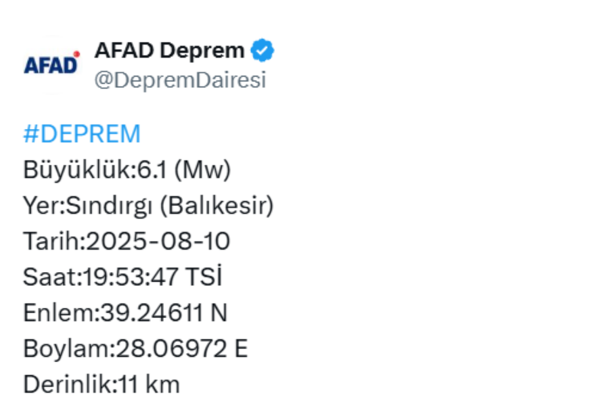 balikesirde deprem istanbul ve izmiri salladi 0 ayervhyl