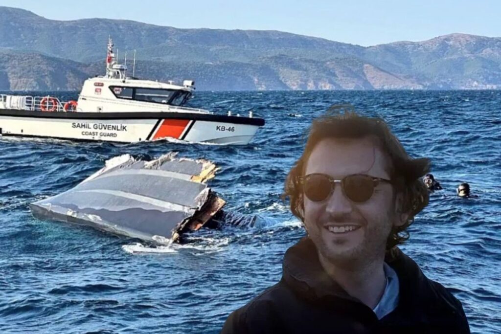 bozcaadaya giderken teknesi parcalanmis halde bulunan ve denizde kaybolan is insani halit yukayin cansiz zppiMjjj