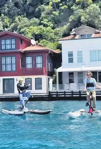 cemiyet hayatinin sportif unluleri bugunlerde bogazda kano ve su sporlarina merak sardi 1 dDPi5WFs