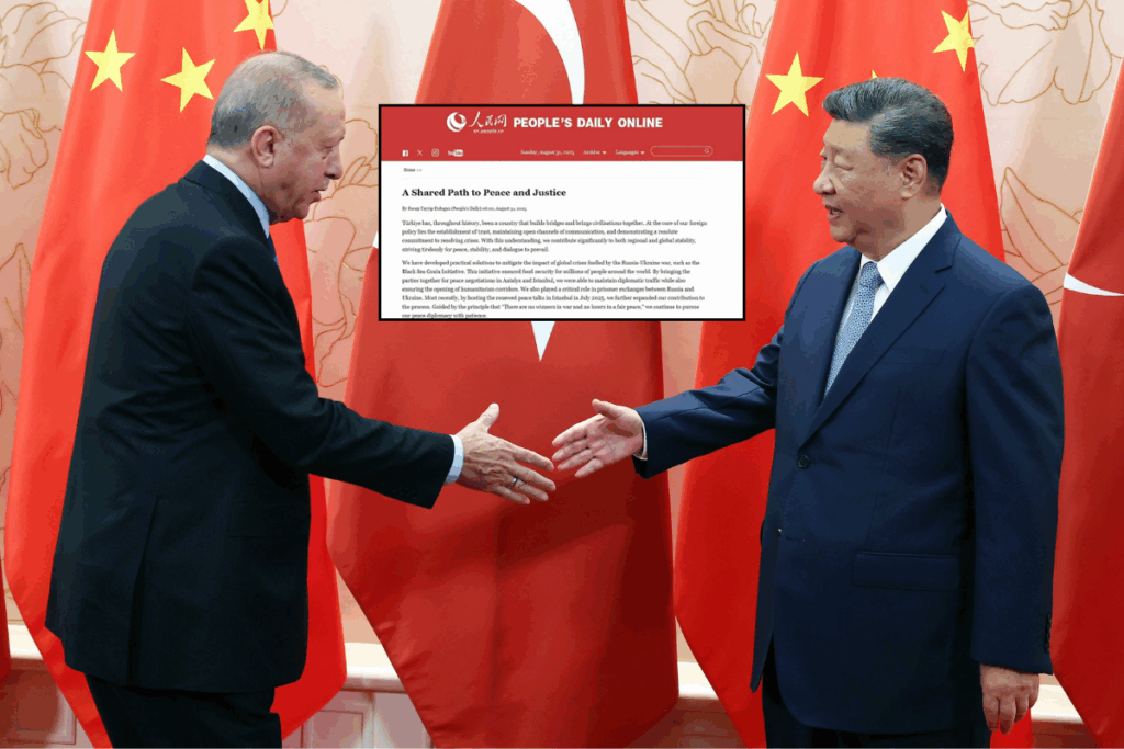 cin gazetesine erdogan makalesi turkiye ve cin halk cumhuriyeti asya kitasinin dogu bati ucundaki QzdNcDaY