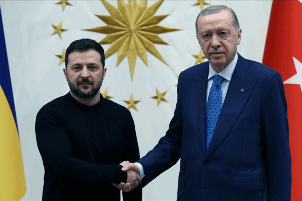 cumhurbaskani erdogan ukrayna devlet baskani zelenski ile telefonda gorustu LDIS4mrG