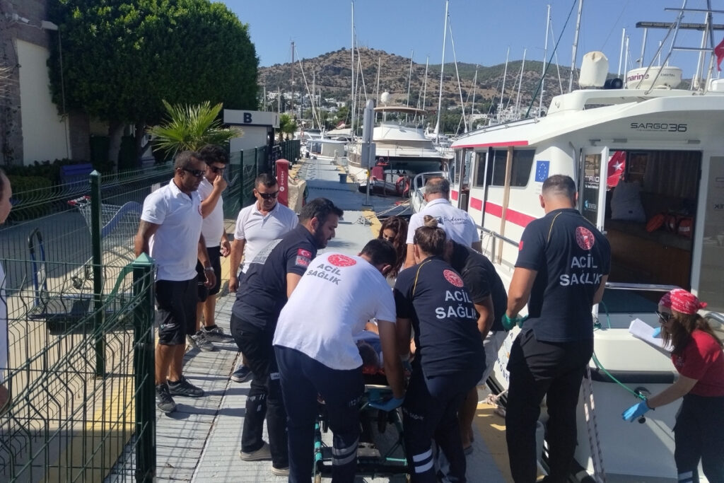 datcada vurgun yiyen dalgic hastaneye kaldirildi QdrXdIBa