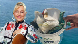 demet sabanci copleri topladi deniz kirliligine dikkat cekti JxCcCNLM