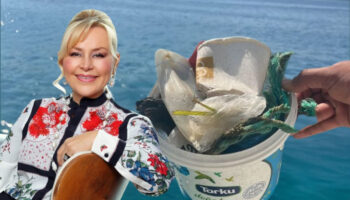 demet sabanci copleri topladi deniz kirliligine dikkat cekti JxCcCNLM