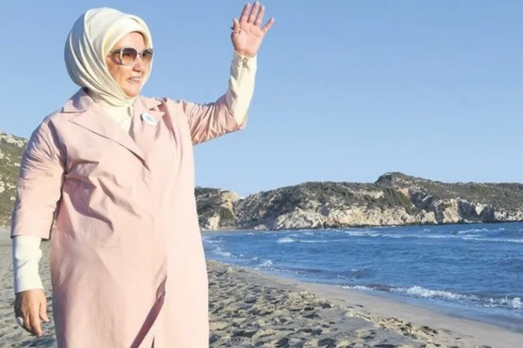 emine erdogan marmara denizinde baslatilan pina ve deniz cayirlari projelerini paylasti bu essiz canlilarin vdxjKTjL