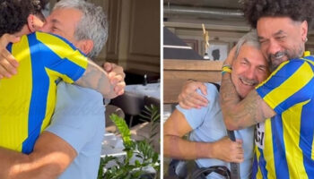 fenerbahceli eski futbolcu cristian baroni eski hocasi aykut kocaman ile bulustu gozyaslarini tutamadi aQUmvdrn