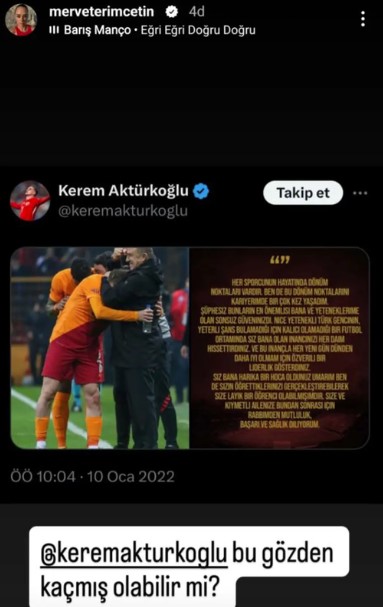 fenerbahceye transfer olan kerem akturkoglu fatih terim dahil galatasaray paylasimlarini sildi sosyal medyada en tGOVMucY