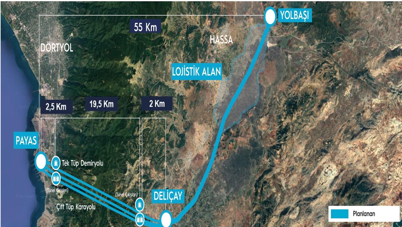 gaziantepi iskenderuna baglayacak kara ve demiryolu tunelleri icin dev yurt disi finansmani hazir 4 TRBcRlsv