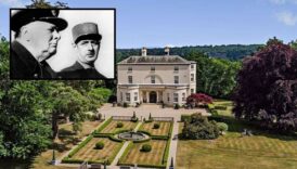 ikinci dunya savasi sirasisinda winston churchill ve charles de gaullenin bulustugu ingilteredeki ev satisa kOTKI9JE