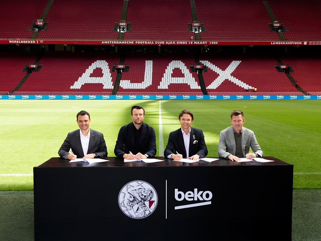 koc holdingin bunyesinde bulunan beyaz esya ve elektronik devi beko futbol devi ajaxa sponsor RMRVYnUi